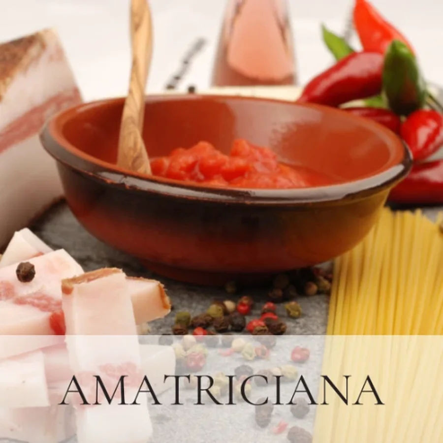Amatriciana – klasyczny rzymski sos z guanciale, przepis krok po kroku