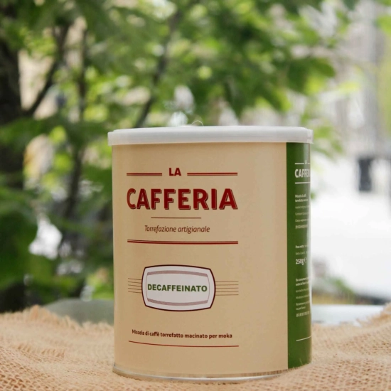Kawa bezkofeinowa mielona 250g Decaffeinato – La Cafferia
