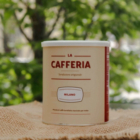 Kawa mielona Milano 250g – Mieszanka 80/20 Arabica Robusta - La Cafferia premium