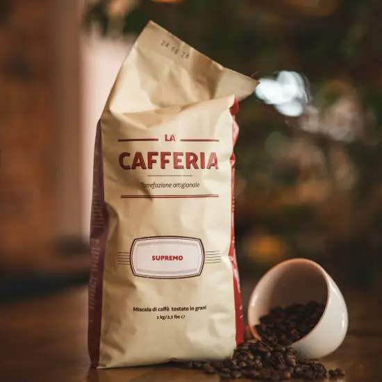 Kawa ziarnista Supremo 50/50 - 1kg – La Cafferia Premium