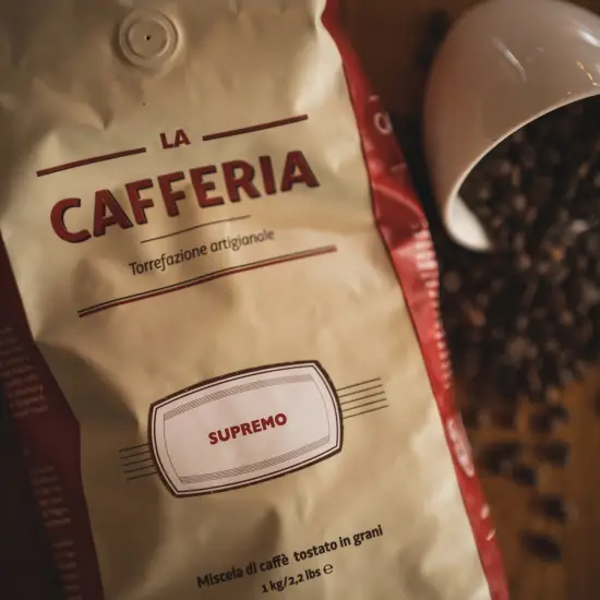 Kawa ziarnista Supremo 50/50 - 1kg – La Cafferia Premium