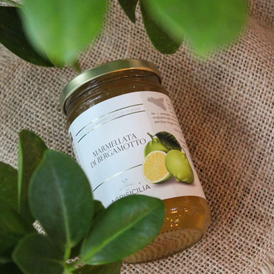 Dżem z Sycylijskiej Bergamotki 360g - Agrisicilia - Marmellata di Bergamotto