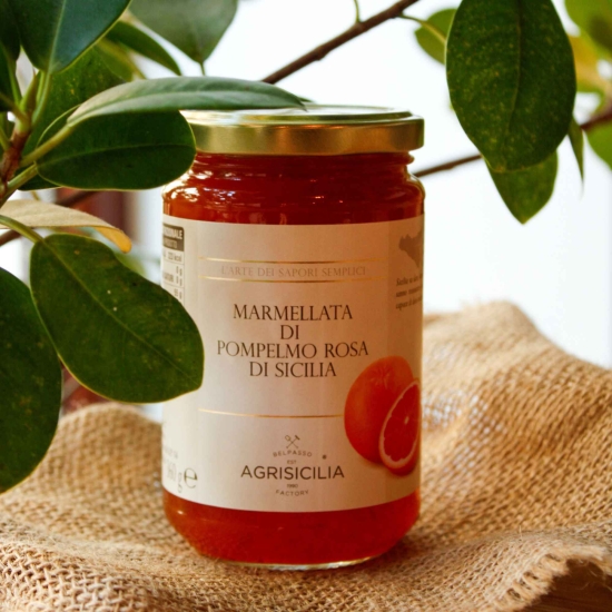 Konfitura z różowego grejpfruta 360g - AGRISICILIA
