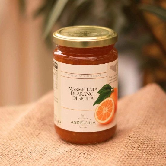 Dżem z Sycylijskich pomarańczy 360g - Agrisicilia - Marmellata di Arance di Sicilia