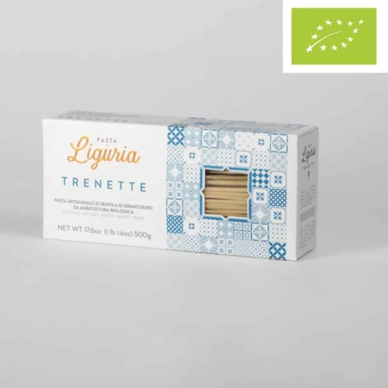Trenette - Rzemieślniczy makaron ekologiczny z Ligurii – 500g