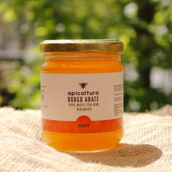 Miód z bożodrzewa Bioloigiczny 250g - Ailanto Borgo Abate