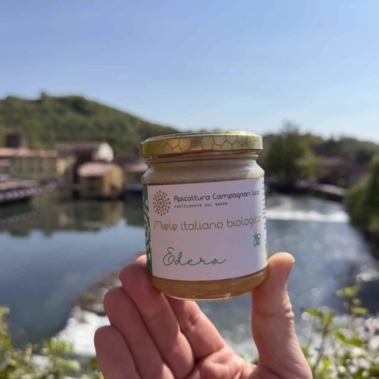 Włoski miód z bluszczu - Biologiczny znad Gardy 250g - Campagnari Luca Castelnuovo del Garda