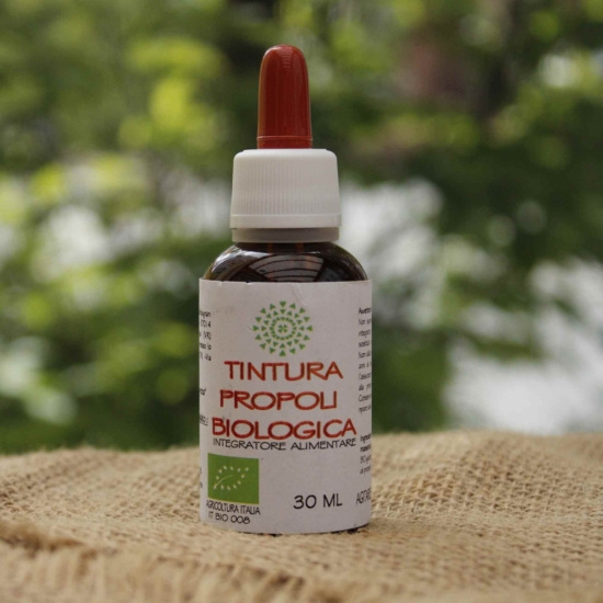 Włoski Propolis - Biologiczny z nad Gardy 30g - Naturalny antybiotyk z Włoch - Campagnari Luca Castelnuovo del Garda