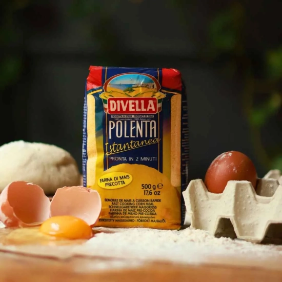 Mąka kukurydziana bezglutenowa POLENTA 500g DIVELLA