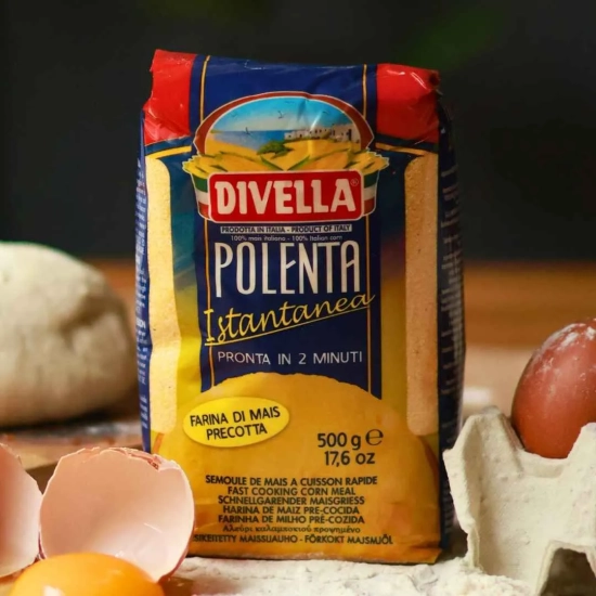 Mąka kukurydziana bezglutenowa POLENTA 500g DIVELLA