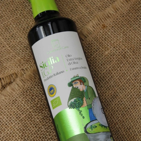 Oliwa Sycylijska IGP Biologiczna - 500ml - Carmela Di Caro