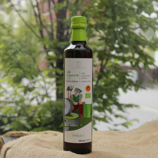 Oliwa Sycylijska z Trapani DOP Biologiczna - 500ml - Carmela Di Caro