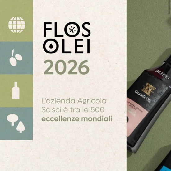Oliwa Peranzana BIO (TOP) - Rzemieślnicza z Apulii - FLOS OLEI - Najlepsze oliwy świata - Scisci Azienda Agricola