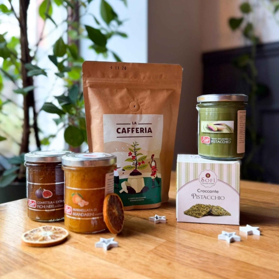 Włoski zestaw prezentowy - PORANEK W TOSKANII