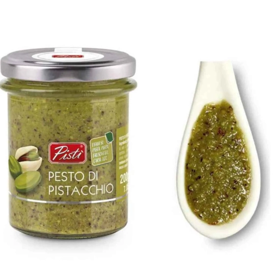 Pesto Pistacjowe Premium 200g – 60% Pistacji - PISTI