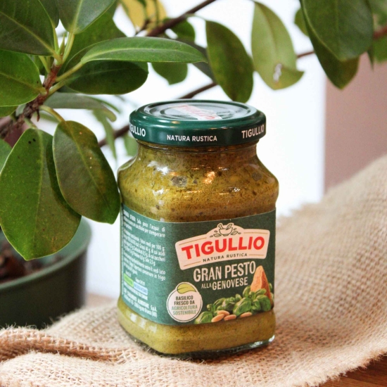 Pesto alla GENOVESE 190g - TIGULLIO - Gran Pesto alla Genovese