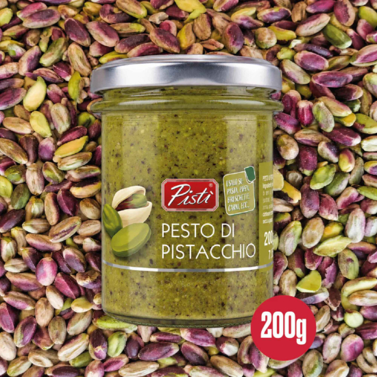 Pesto Pistacjowe Premium 200g – 60% Pistacji - PISTI