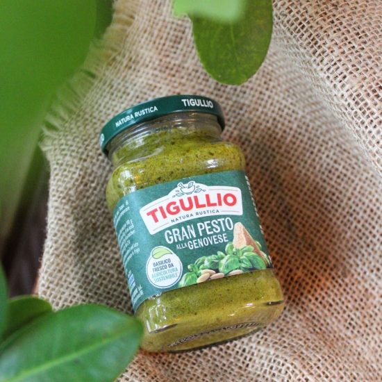 Pesto alla GENOVESE 190g - TIGULLIO - Gran Pesto alla Genovese