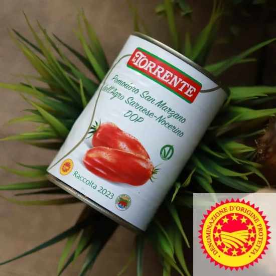 Certyfikowane pomidory pelati 400g - San Marzano dell'agro Sarnese - Nocerino DOP la Torrente