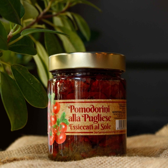 Suszone pomidory z Apulii 280g - Pomodorini alla Pugliese