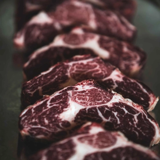 Stek z Antrykotu Rib Eye sezonowany na sucho 30 Dni - PREMIUM - Jałówka BMS3+ WYBIERZ WAGĘ STEKA
