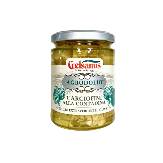 Karczochy w oliwie z oliwek 300g - Carciofini alla Contadina
