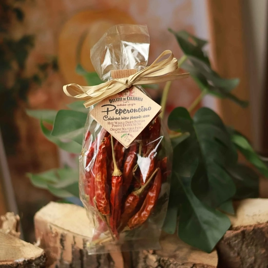 Kalabryjskie papryczki peperoni 30g - Peperoncino Calabrese intero secco