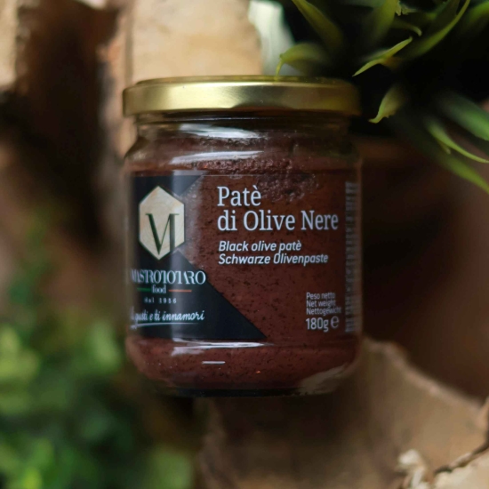 Pasta z czarnych oliwek 180g - Pate di Olive Nere