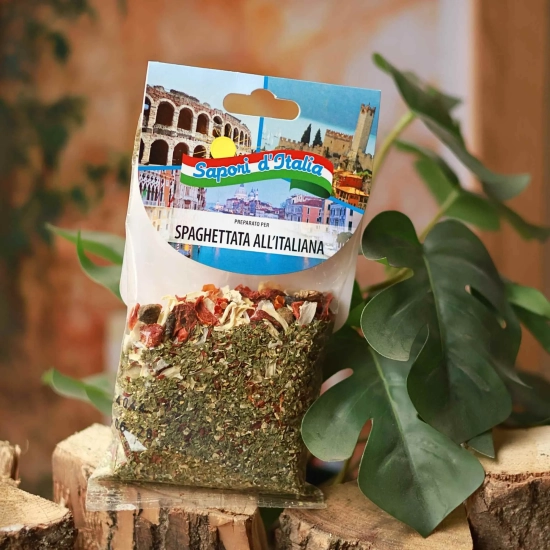 Przyprawa do makaronu 40g - Sapori d'Italia preparato per SPAGHETTATA ALL'ITALIANA