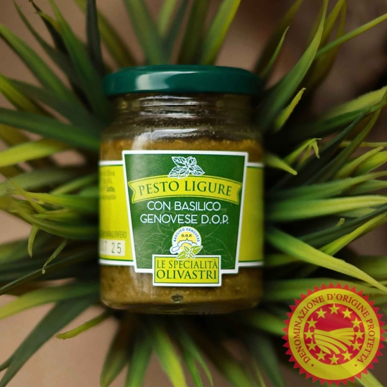 Pesto GENOVESE z Bazylii z Ligurii - Pesto Con Basilico GENOVESE DOP