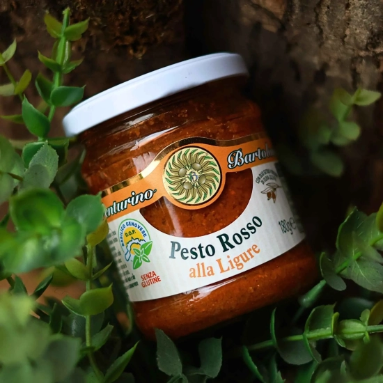 Pesto bazyliowo-pomidorowe - Pesto Rosso alla Ligure Venturino Bartolomeo