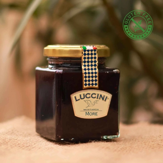 Musztarda jeżynowa 240g - Mostarda More Luccini