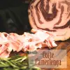 Dojrzewająca Pancetta Arrotolata Stagionata - PREMIUM - wędlina w cienkich plastrach - Corte Camerlenga
