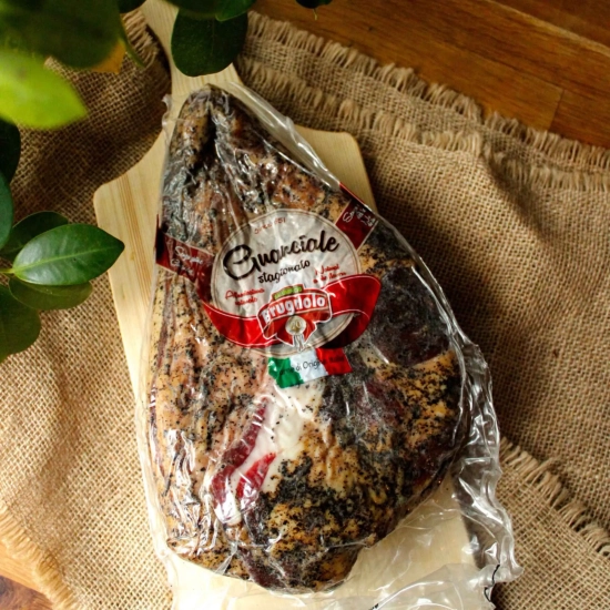 Guanciale Brugnolo - sezonowane podgardle na wagę
