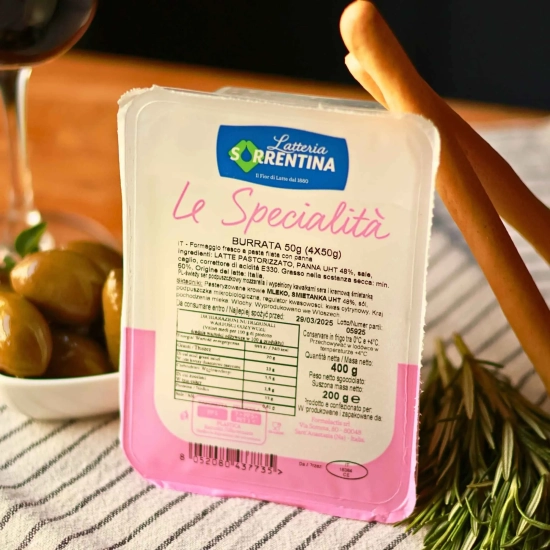 Burrata 4x50g Latteria Sorrentina