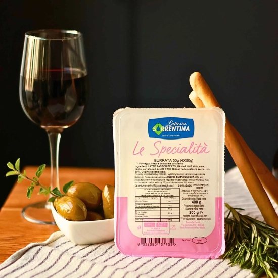 Burrata 4x50g Latteria Sorrentina