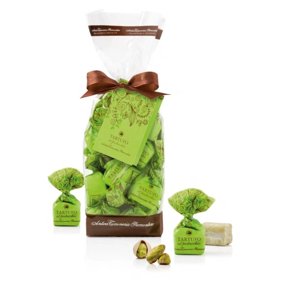 Trufle Pistacjowe z Piemontu - NA WAGĘ - PREMIUM - Antica Torroneria Piemontese
