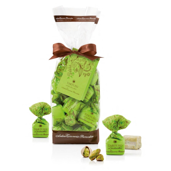Trufle Pistacjowe z Piemontu - NA WAGĘ - PREMIUM -  Antica Torroneria Piemontese