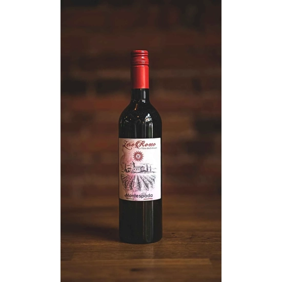 Montespada Zero Rosso - Czerwone, wytrawne, Włochy - BEZALKOHOLOWE 0%