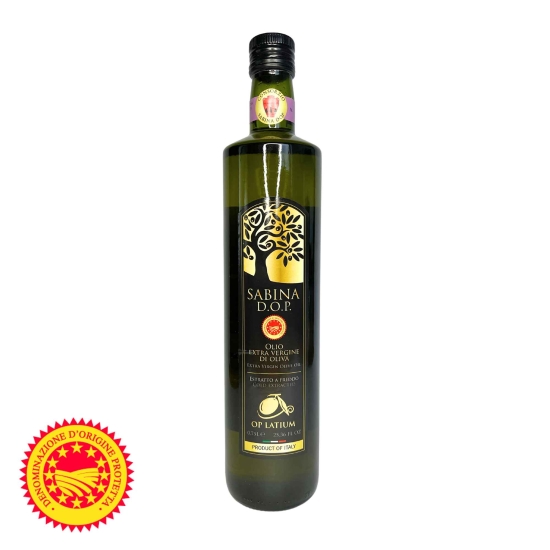 Certyfikowana oliwa z oliwek extra virgin - Olio Sabina DOP