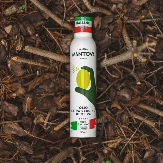 Oliwa z oliwek w sprayu Fratelli Mantova 200ml - Olio Extra Vergine di Oliva