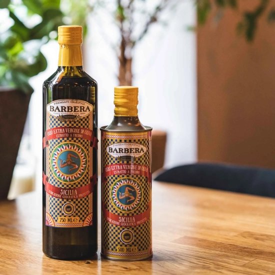 Oliwa Sycylijska IGP 500ml BLEND - OLIO BARBERA Sicilia