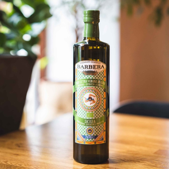 Certyfikowana Sycylijska oliwa BIO IGP 750ml - OLIO BARBERA Sicilia Biologico IGP