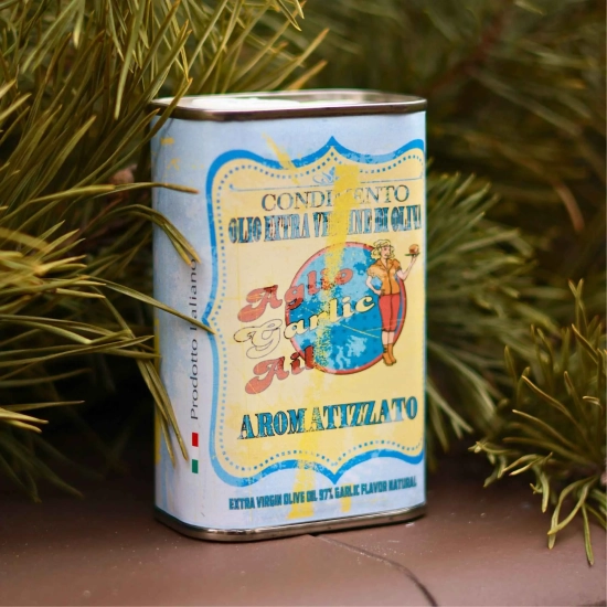 Oliwa E.V.O. o smaku czosnku 250ml - ABRUZJA