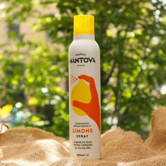 Cytrynowa oliwa w sprayu 200ml - Mantova