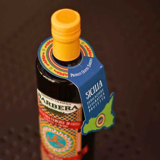 Oliwa Sycylijska IGP 750ml BLEND - OLIO BARBERA Sicilia