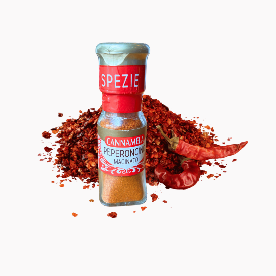 Ostra mielona papryka peperoni 25g - Peperoncino Macinato SPEZIE