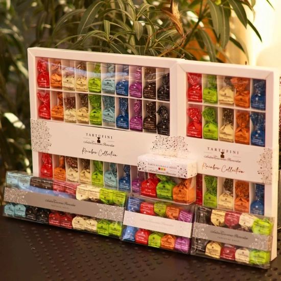 Praliny czekoladowe Tartufini „Rainbow Collection” - KLIKNIJ I WYBIERZ IDELANE DLA SIEBIE