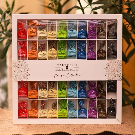 Praliny czekoladowe Tartufini „Rainbow Collection” - KLIKNIJ I WYBIERZ IDELANE DLA SIEBIE