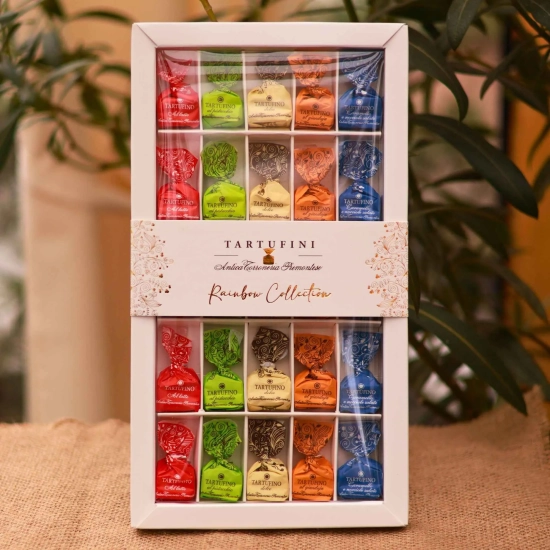 Praliny czekoladowe Tartufini „Rainbow Collection” - KLIKNIJ I WYBIERZ IDELANE DLA SIEBIE
